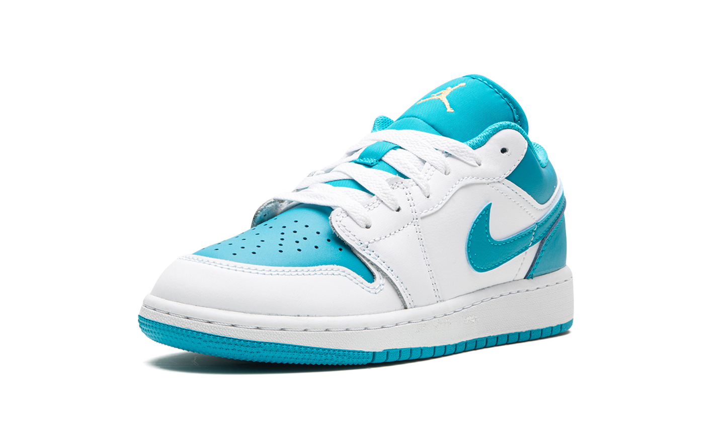 Air Jordan 1 Low GS Aquatone 553560 174