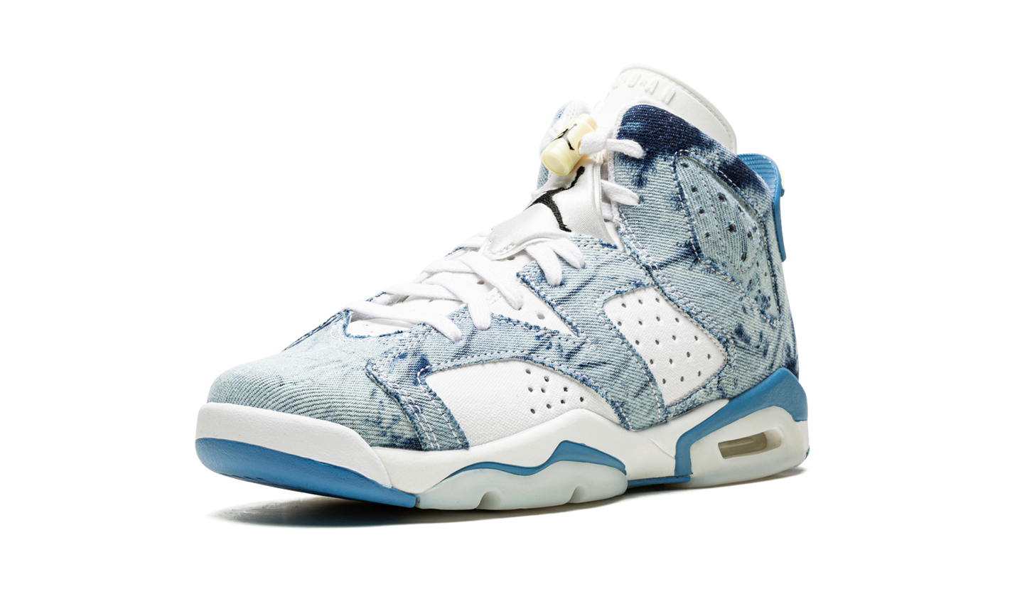 Air Jordan 6 Retro GS Washed Denim DM9045 100