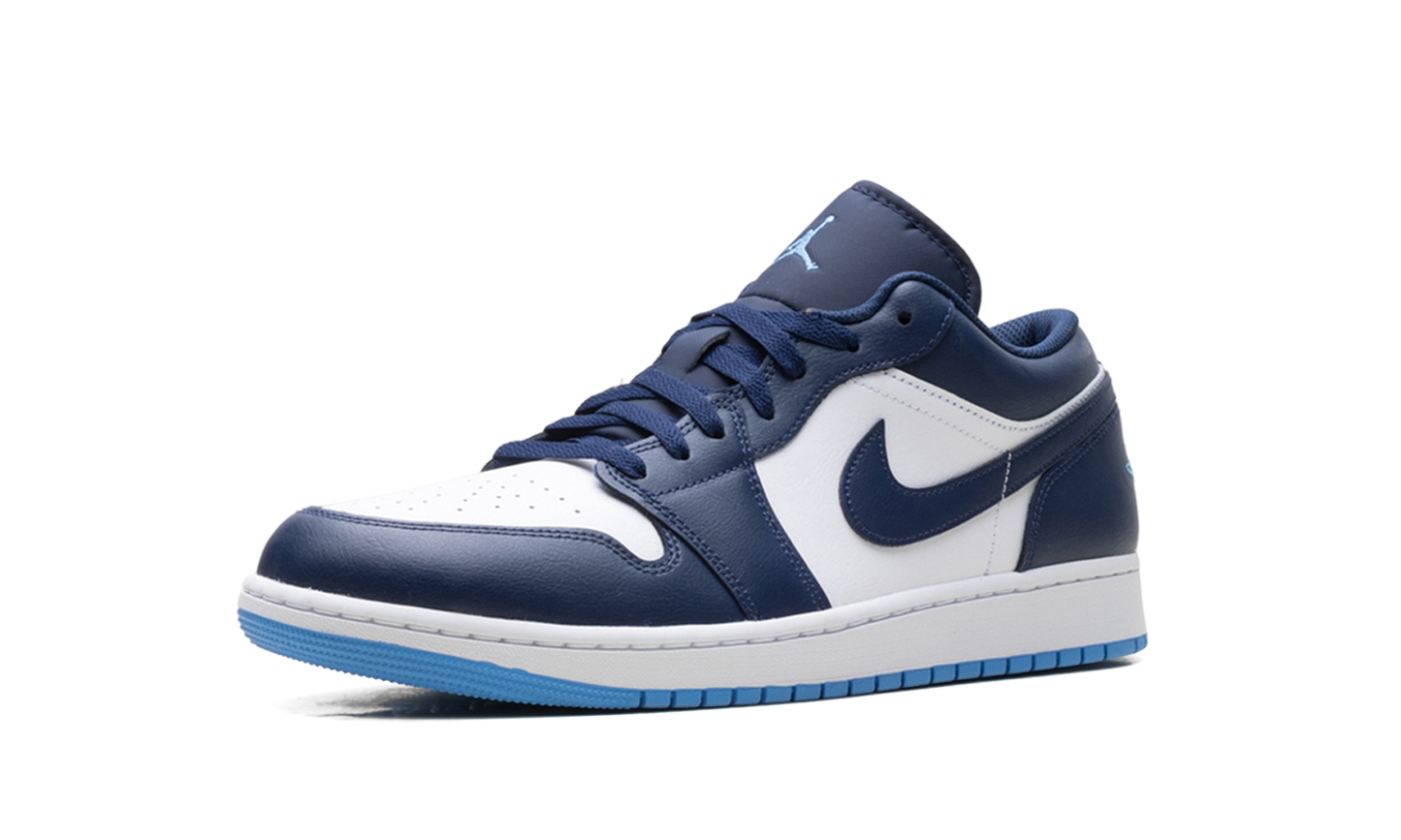 Air Jordan 1 Low Midnight Navy / University Blue 553558 404