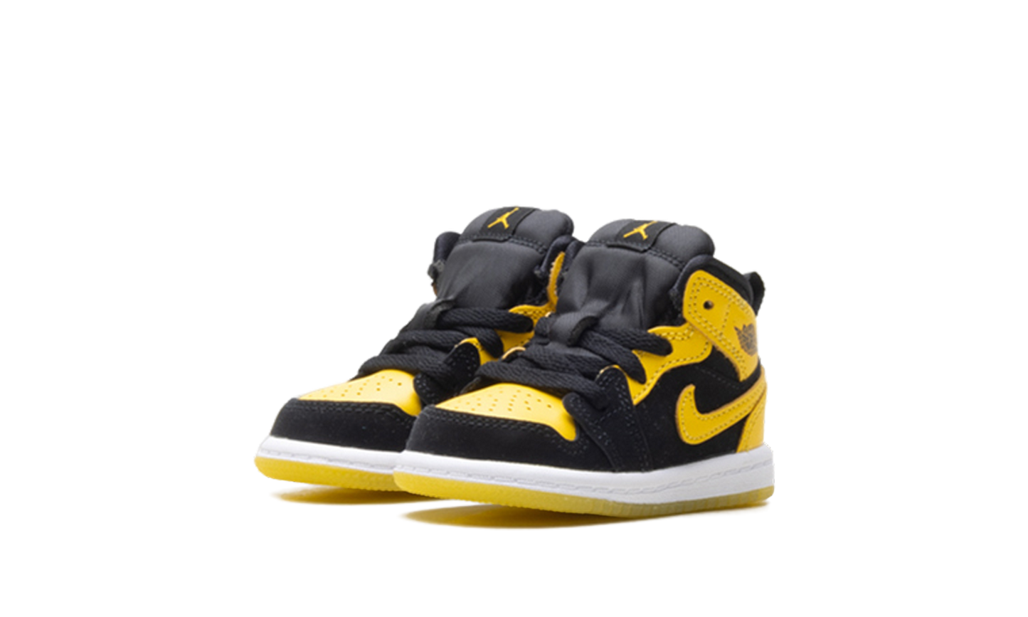 Jordan 1 Mid SE TD Black/Varsity Maize-White HJ5939 071