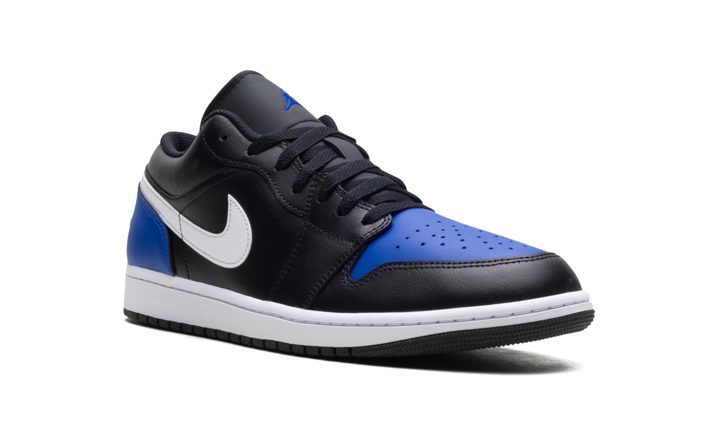Jordan 1 Low Black Royal Toe 553558 042