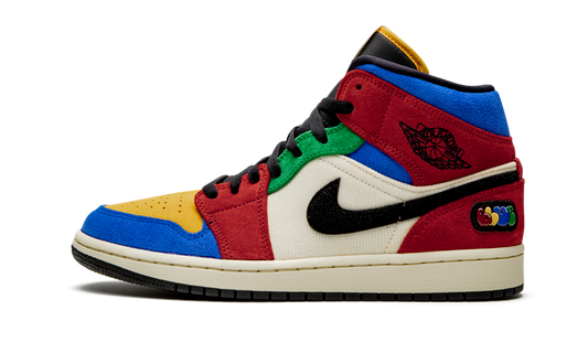 Air Jordan 1 Mid Blue The Great - Fearless CU2805 100
