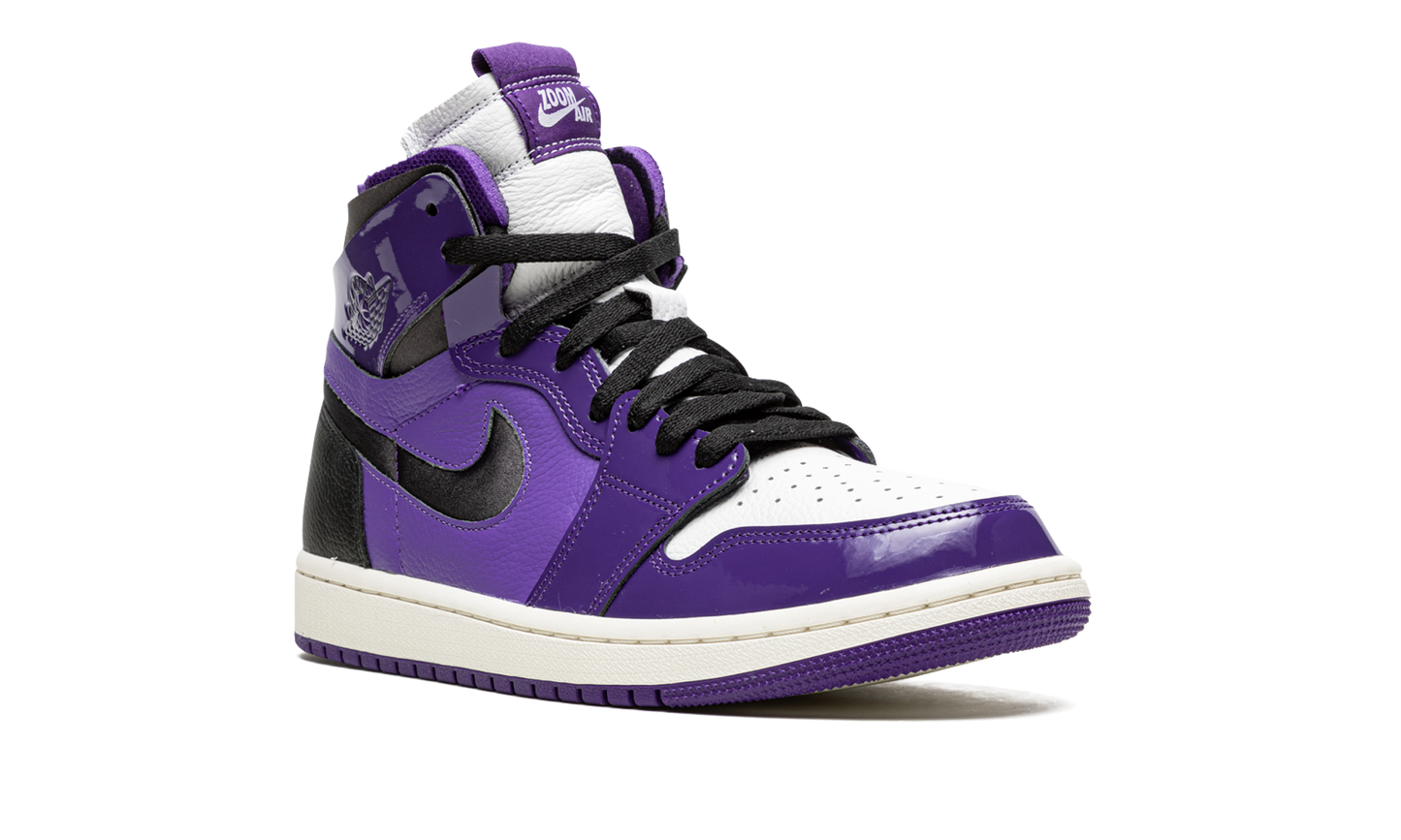 AIR JORDAN 1 HIGH ZOOM CMFT WMNS Purple Patent CT0979 505