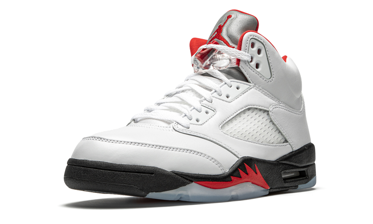 Air Jordan 5 Retro Fire Red Silver Tongue 2020 DA1911 102