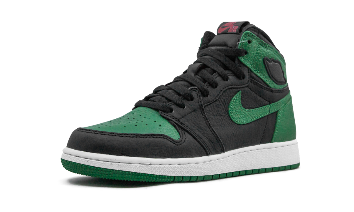 Air Jordan 1 High Retro GS Pine Green Black 575441 030