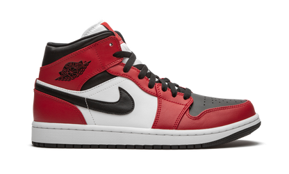 Air Jordan 1 Mid Chicago Black Toe 554724 069