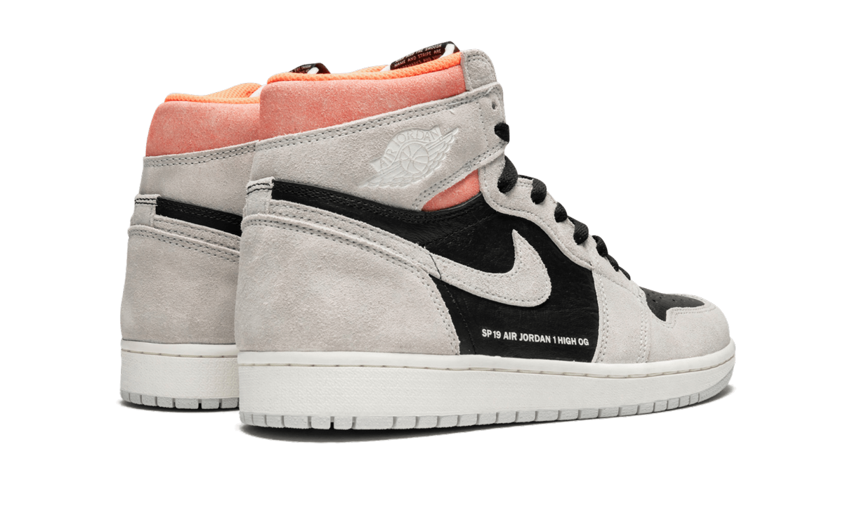 Air Jordan 1 Retro High OG Neutral Grey/Hyper Crimson 555088 018