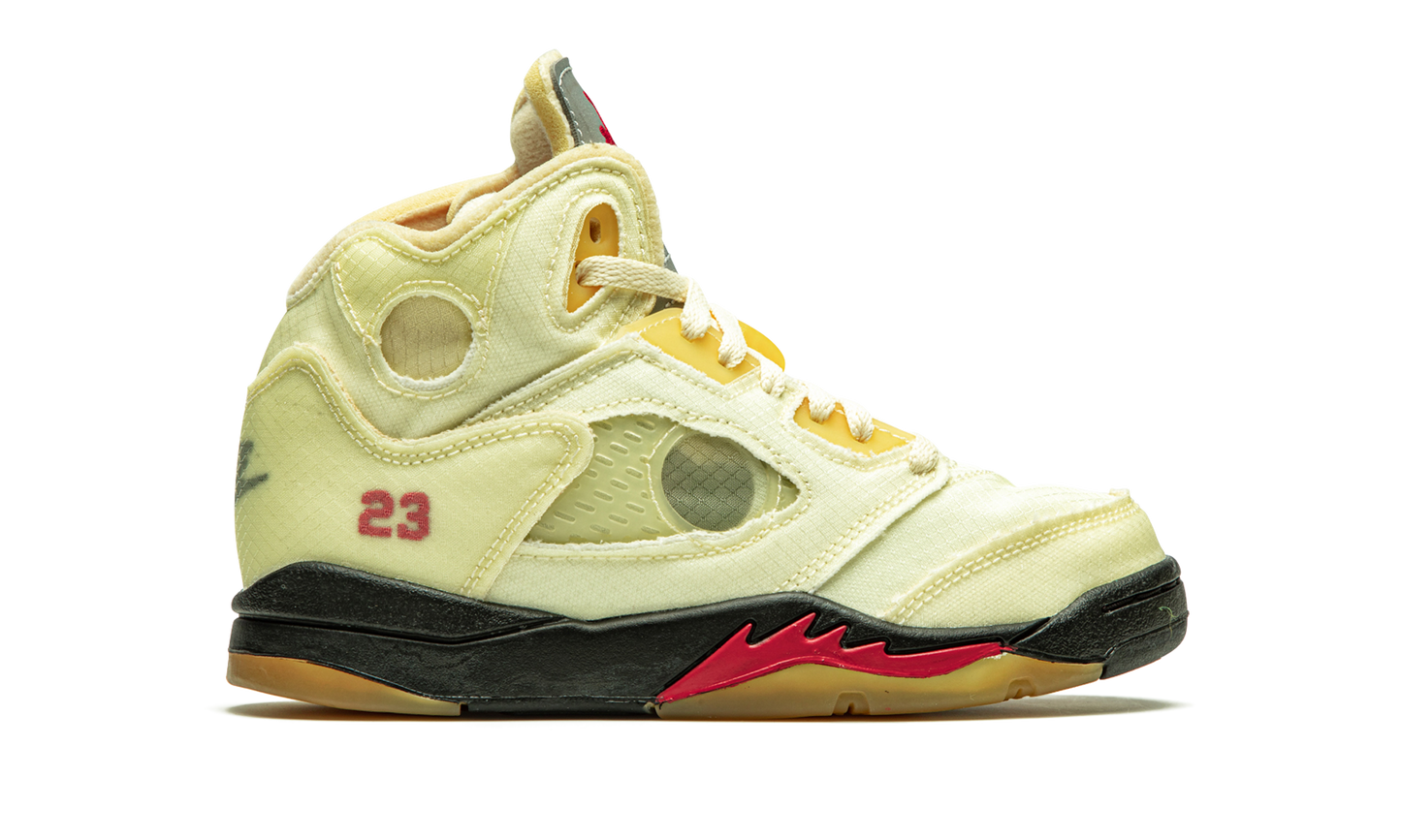 Air Jordan 5 Retro SP PS Off-White - Sail CV4827 100