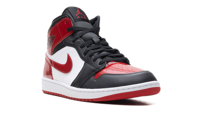 Jordan 1 Mid SE Patent Bred Toe HV4091 006