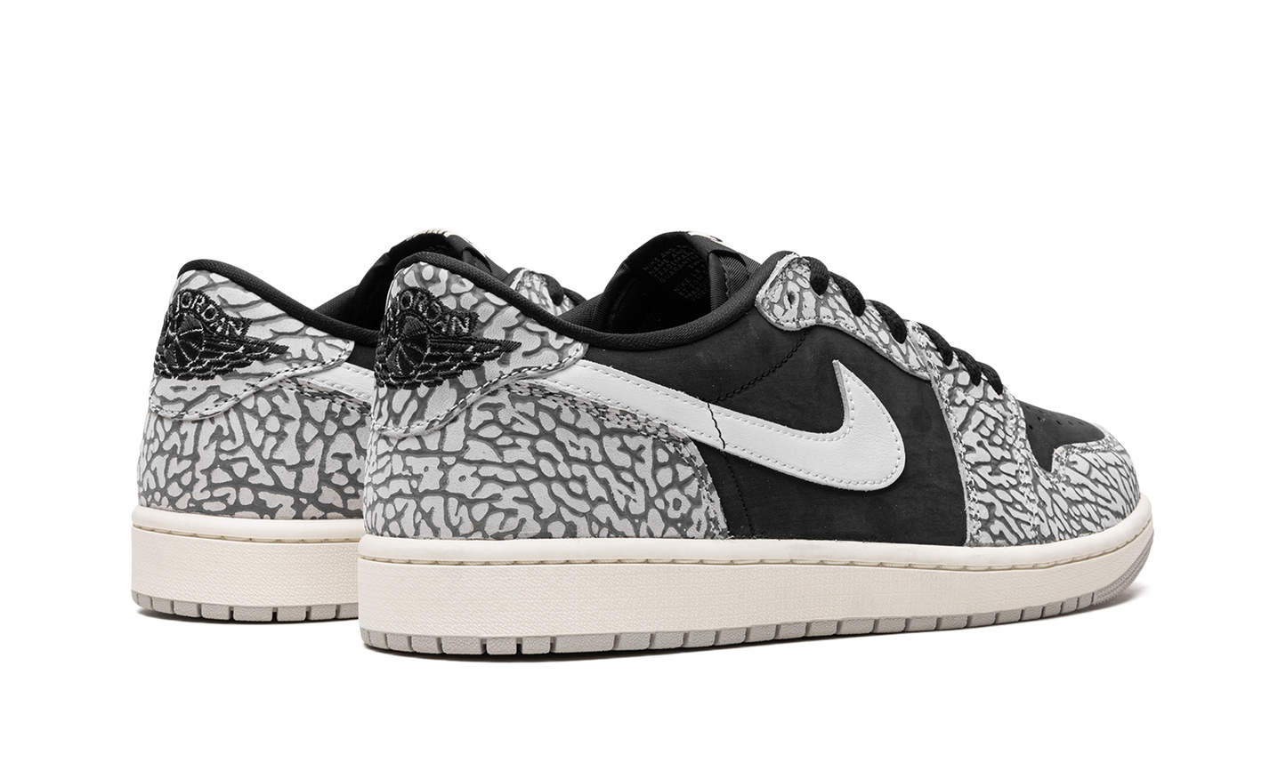 Air Jordan 1 Low Black Elephant CZ0790 001