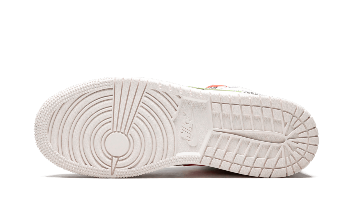 Air Jordan 1 Mid GS All Over Logos 554725 143