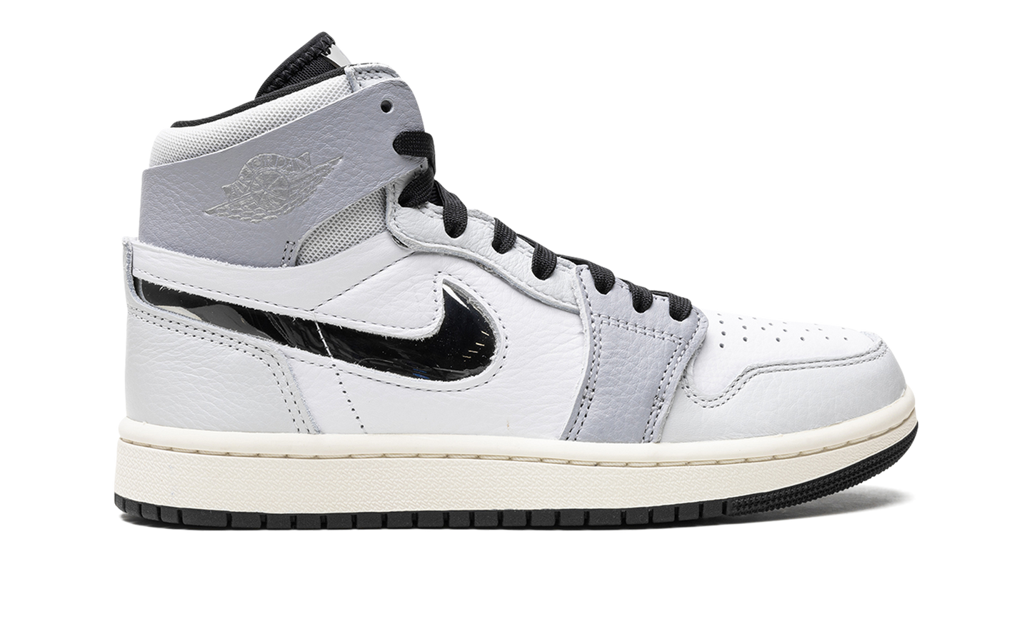 AIR JORDAN 1 ZOOM AIR CMFT 2 WMNS Metallic Silver FJ4652 100