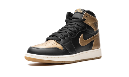 Air Jordan 1 GS Black Metallic Gold FD1437 071