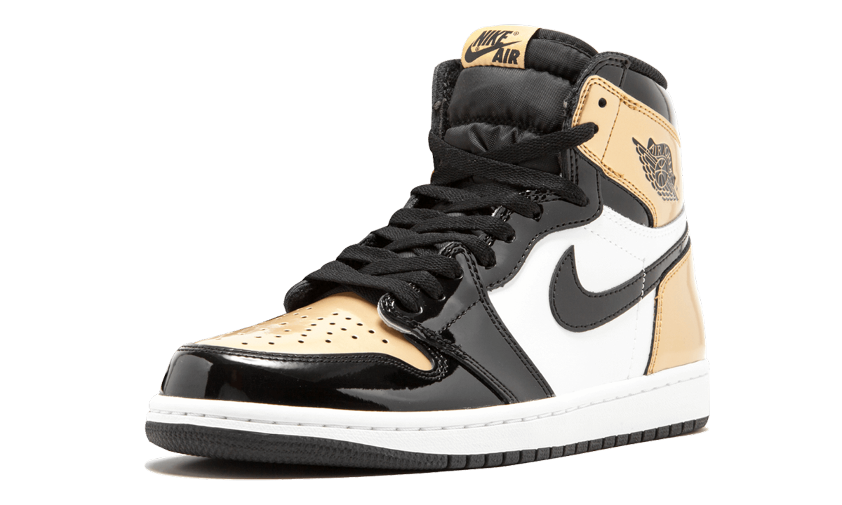 Air Jordan 1 Retro High OG NRG Gold Toe 861428 007
