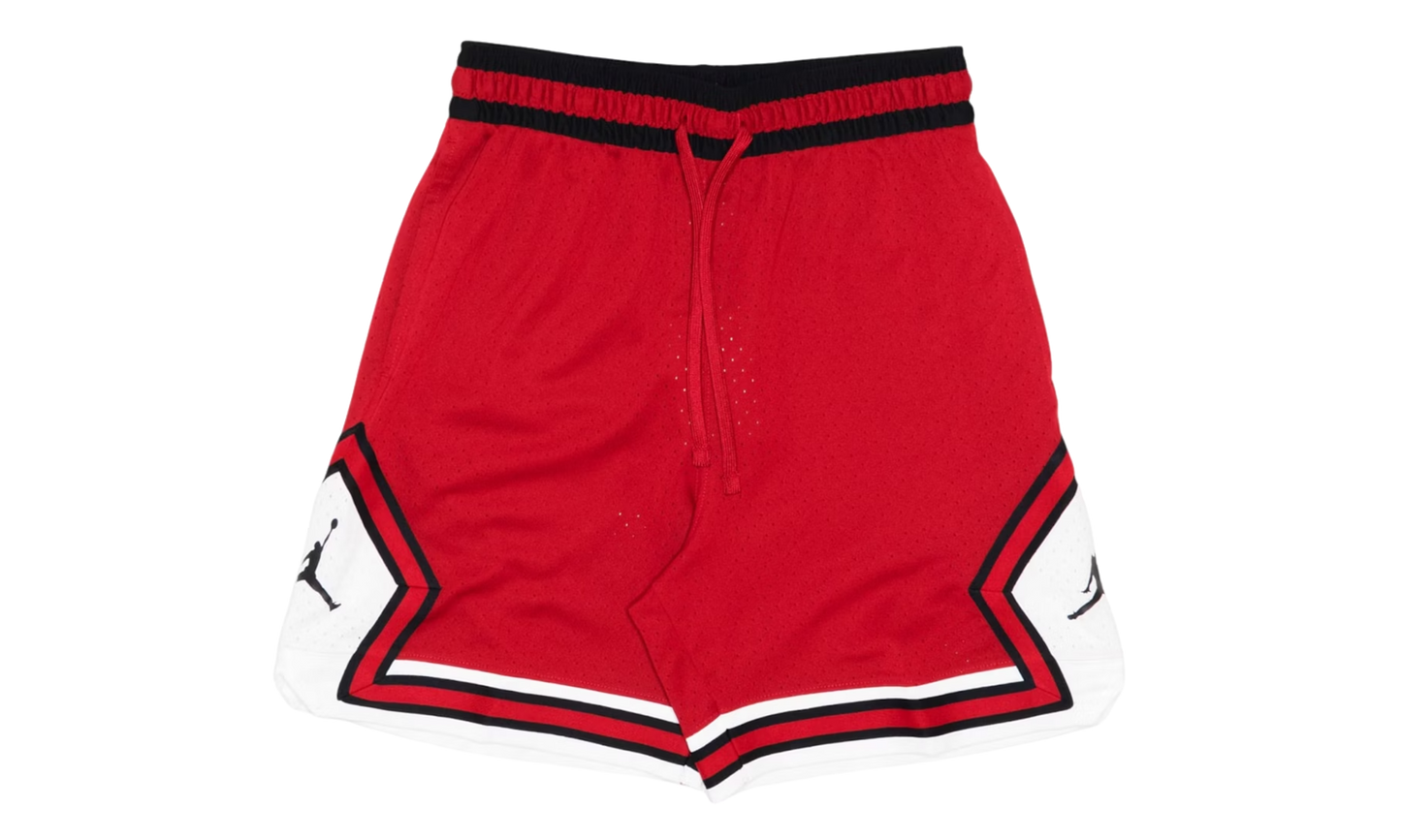 Jordan Sport Dri-FIT Mesh Diamond Shorts Gym Red / White / Black HF9910 687