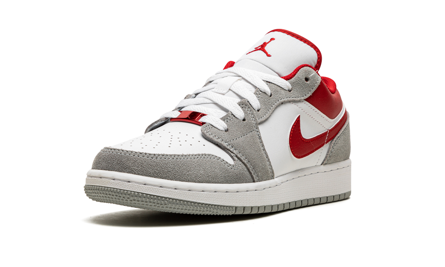Air Jordan 1 Low SE GS Smoke Grey Gym Red DM0589 016