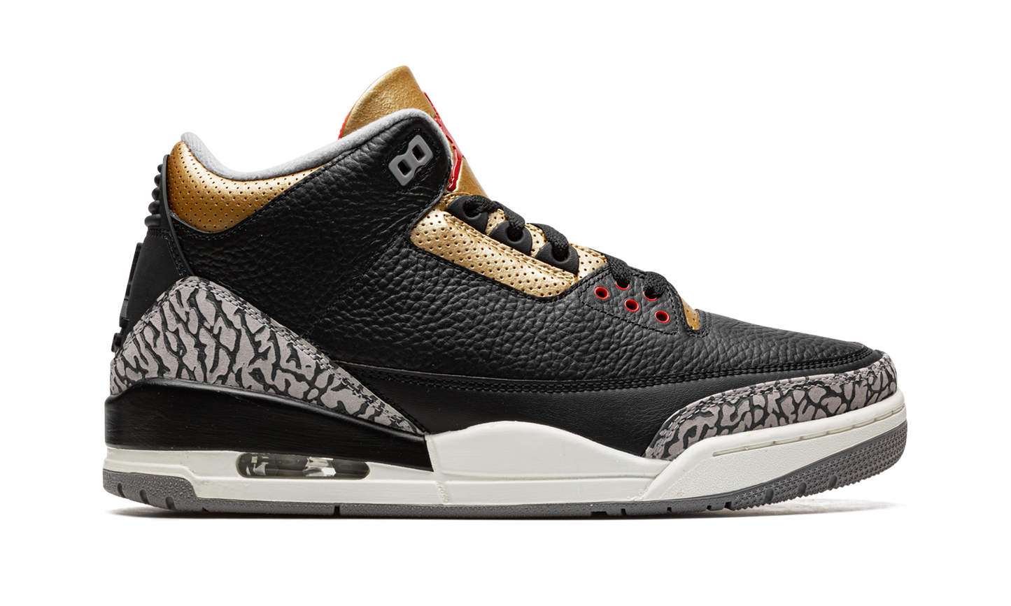 AIR JORDAN 3 WMNS Black Cement Gold CK9246 067