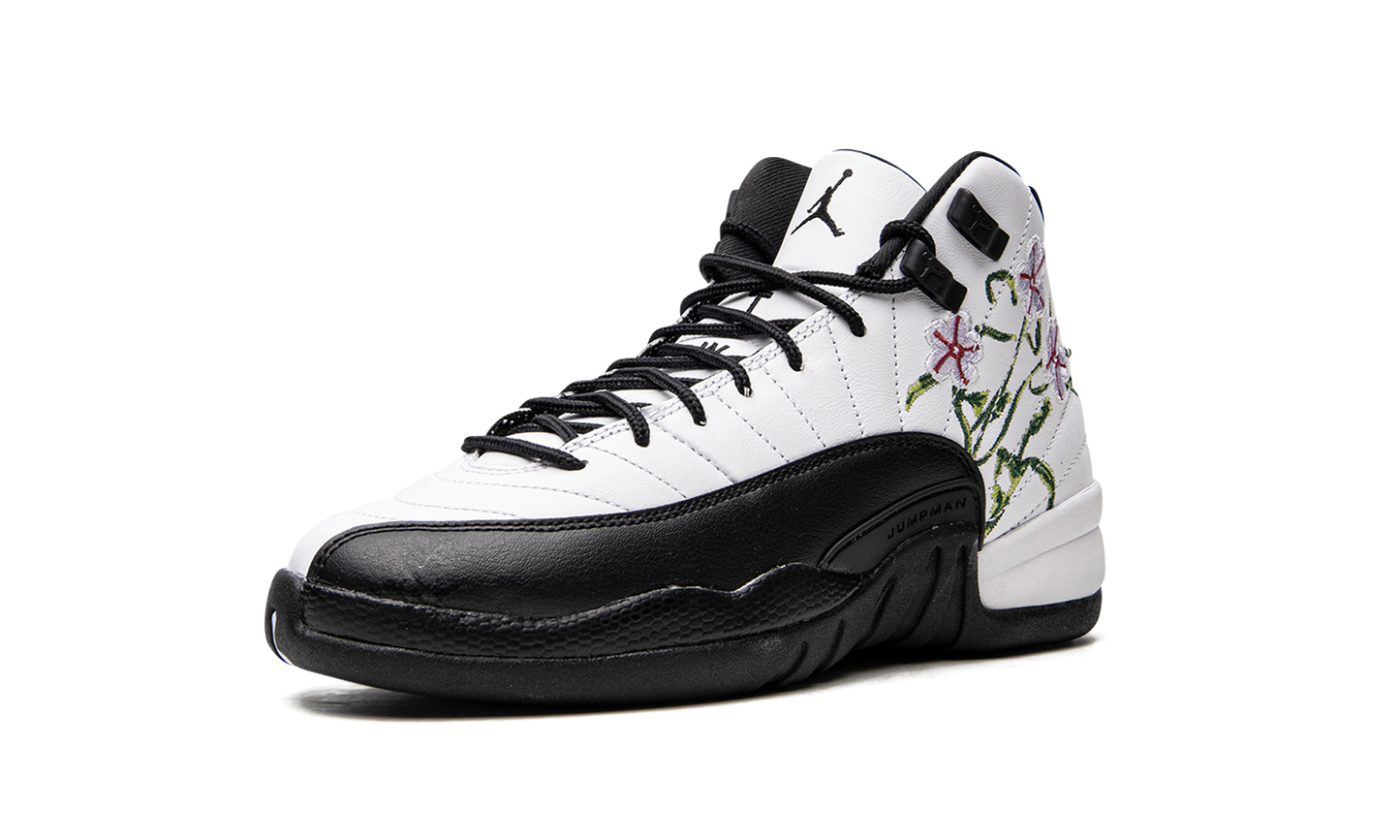 Air Jordan 12 GS Floral DR6956 100