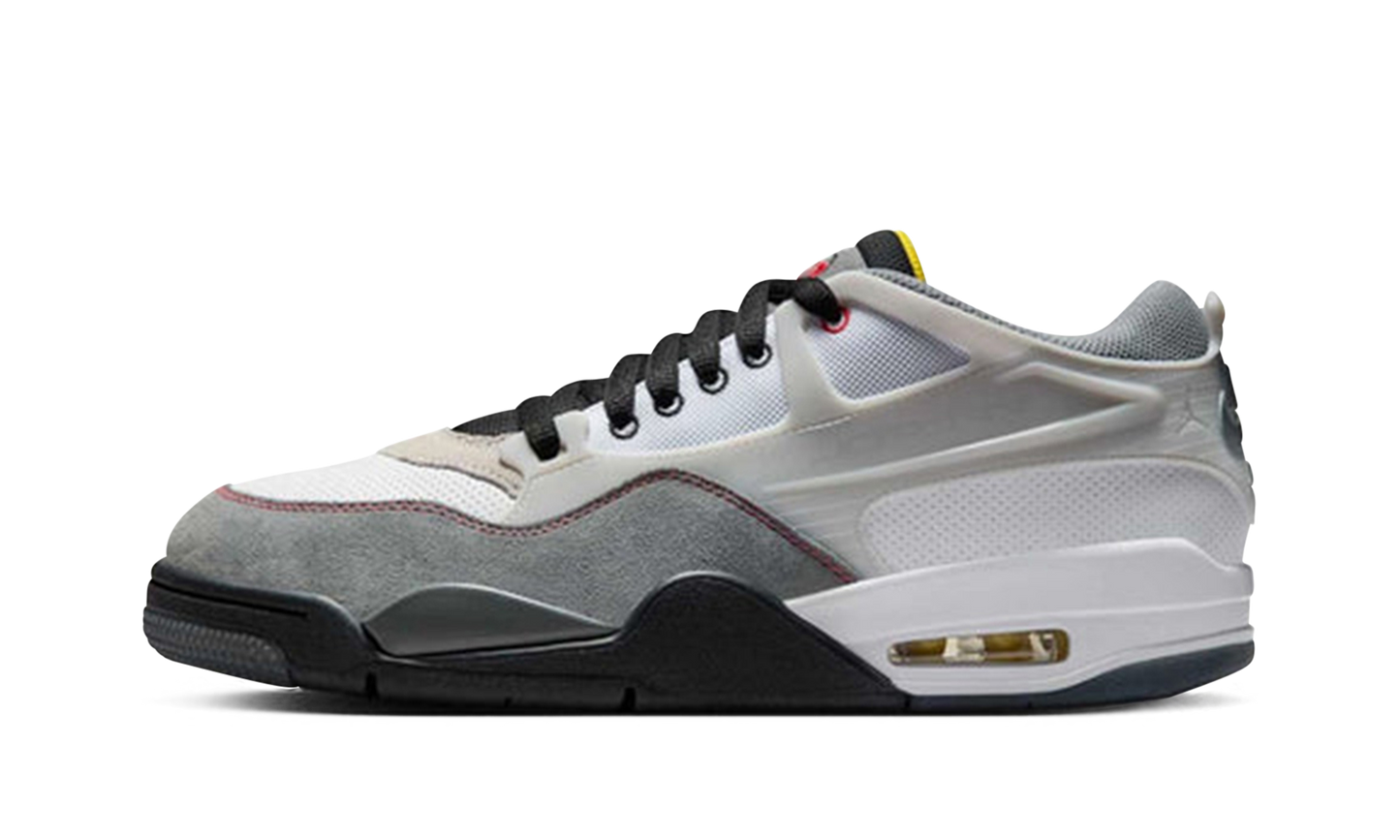 Jordan 4 RM Premium White Black Smoke Grey Fire Red IB8052 100