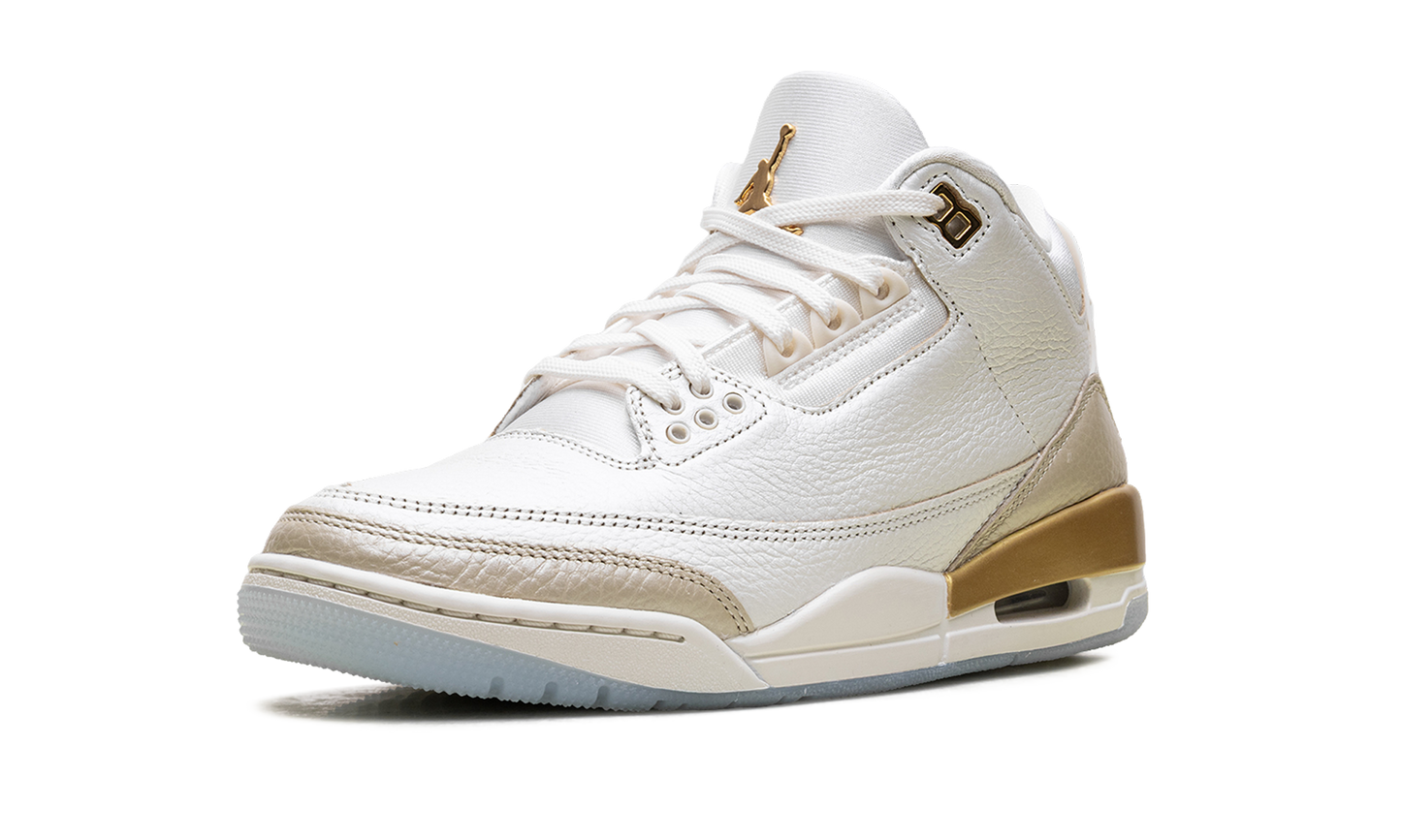Air Jordan 3 WMNS Champagne And Oysters IB2255 100