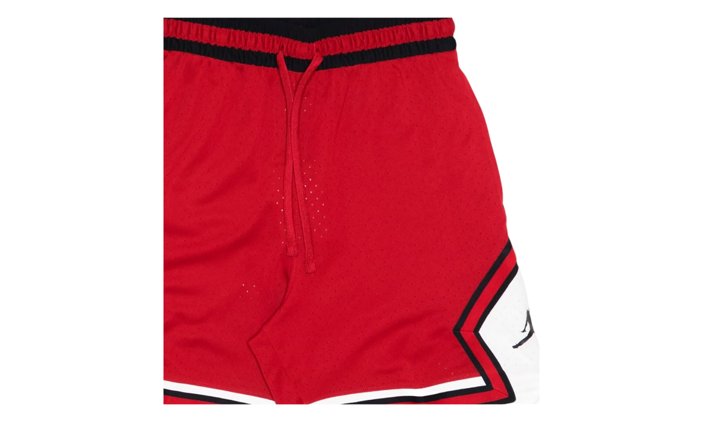 Jordan Sport Dri-FIT Mesh Diamond Shorts Gym Red / White / Black HF9910 687