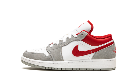 Air Jordan 1 Low SE GS Smoke Grey Gym Red DM0589 016