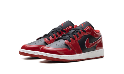 Air Jordan 1 Low SE GS Patent Bred HV4396 006