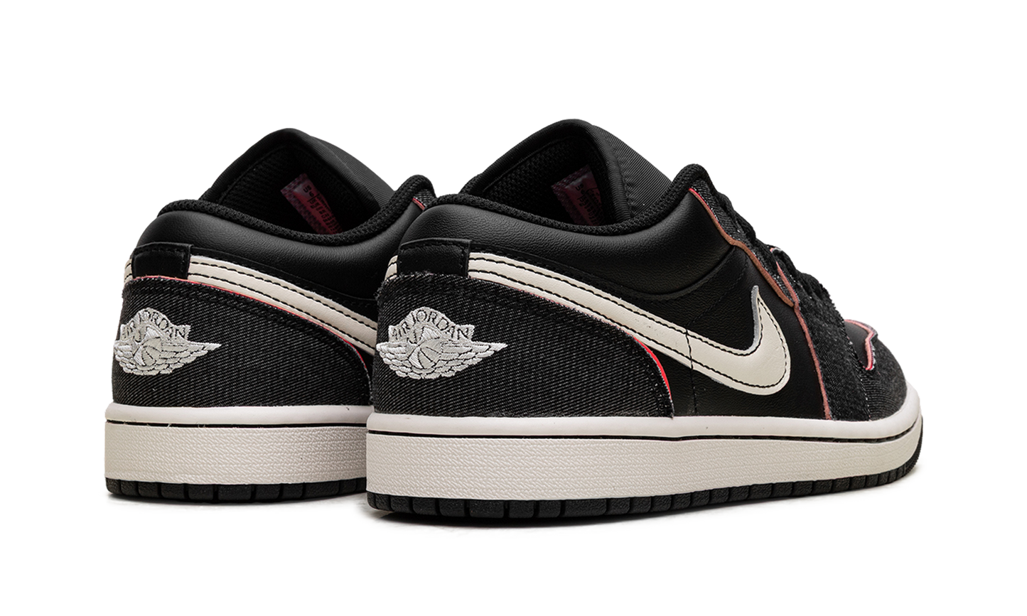 Air Jordan 1 Low SE Black/Black/Racer Pink/Pale Ivory IR0842 010