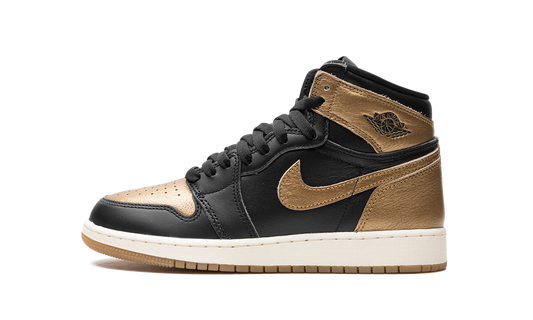 Air Jordan 1 GS Black Metallic Gold FD1437 071