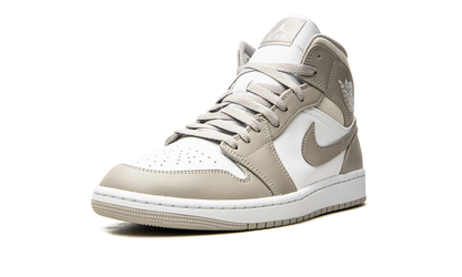 Air Jordan 1 Mid Linen / College Grey 554724 082