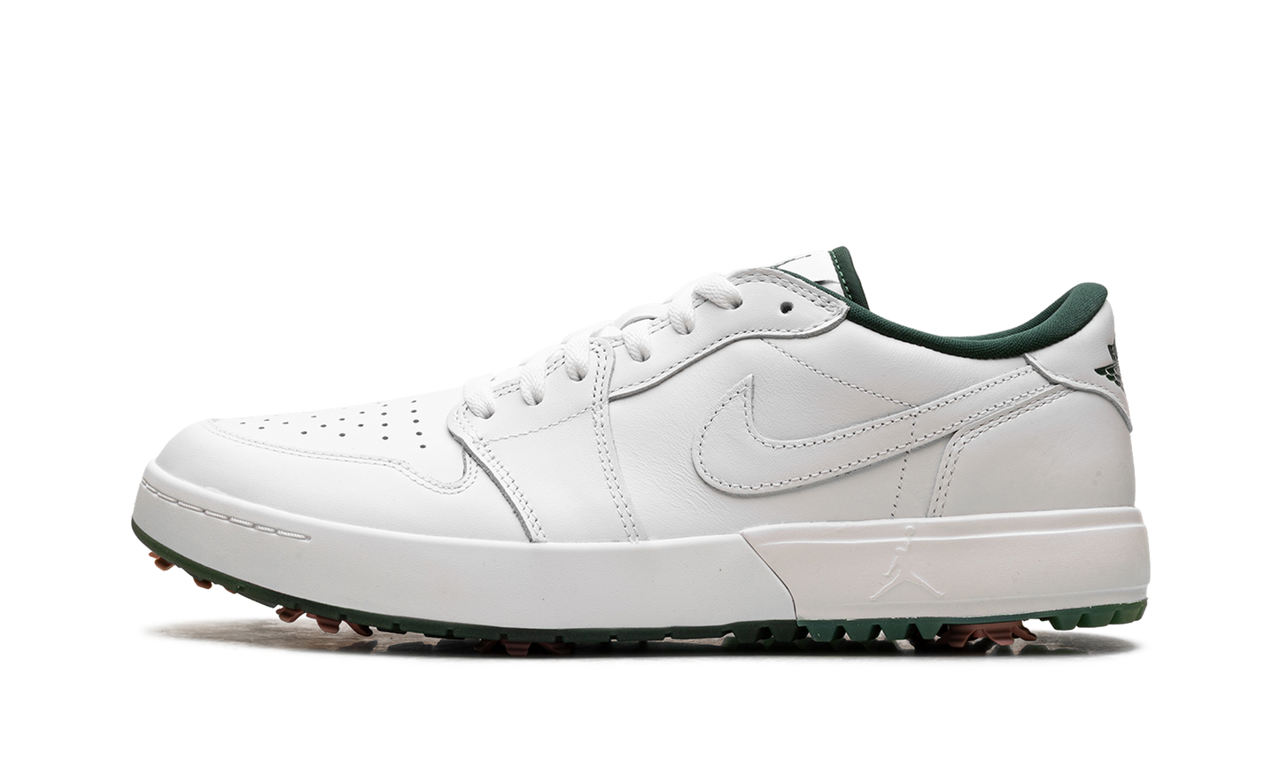 Air Jordan 1 Low Golf Spiked White Fir Elemental Pink IQ3417 100