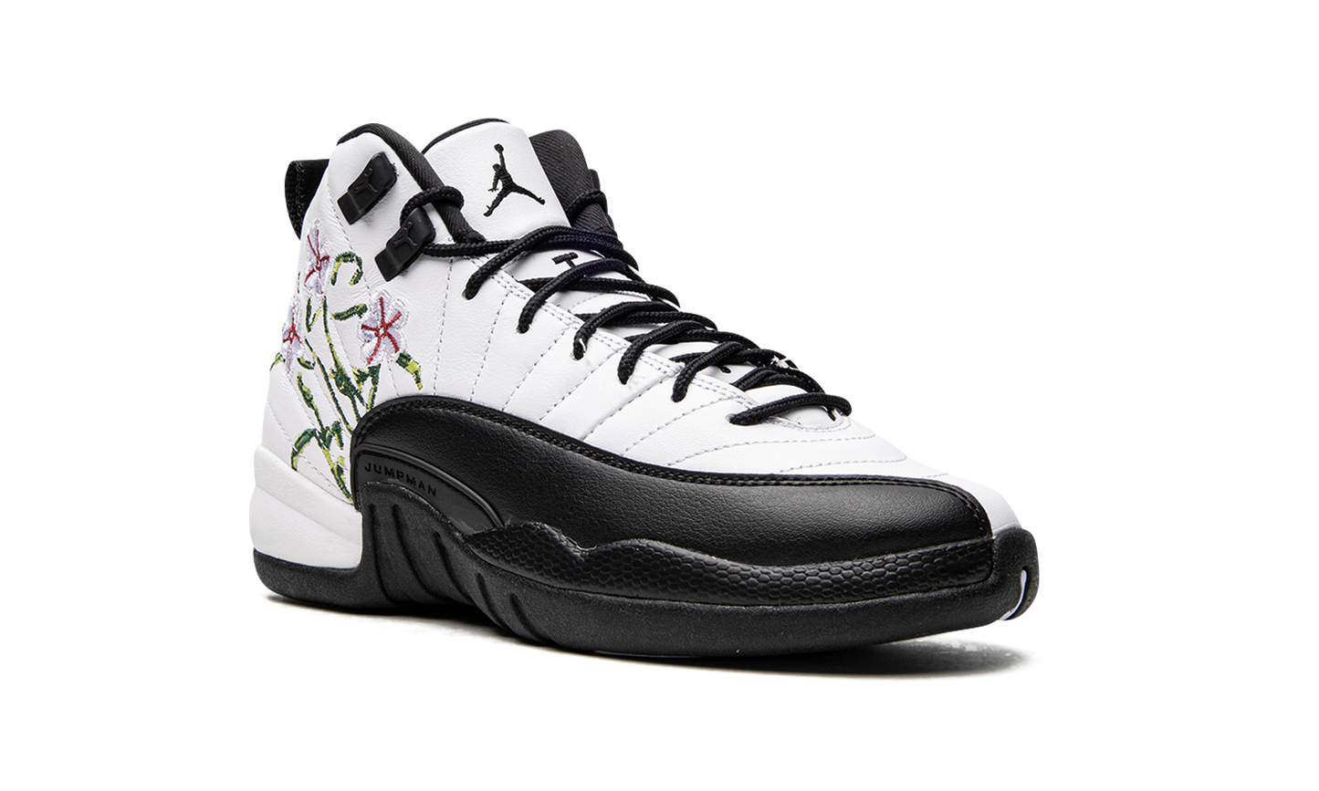 Air Jordan 12 GS Floral DR6956 100