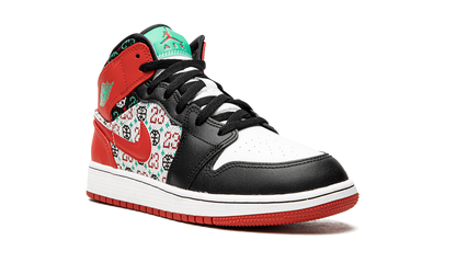 Jordan 1 Mid GS Ugly Christmas Sweater DM1208 150