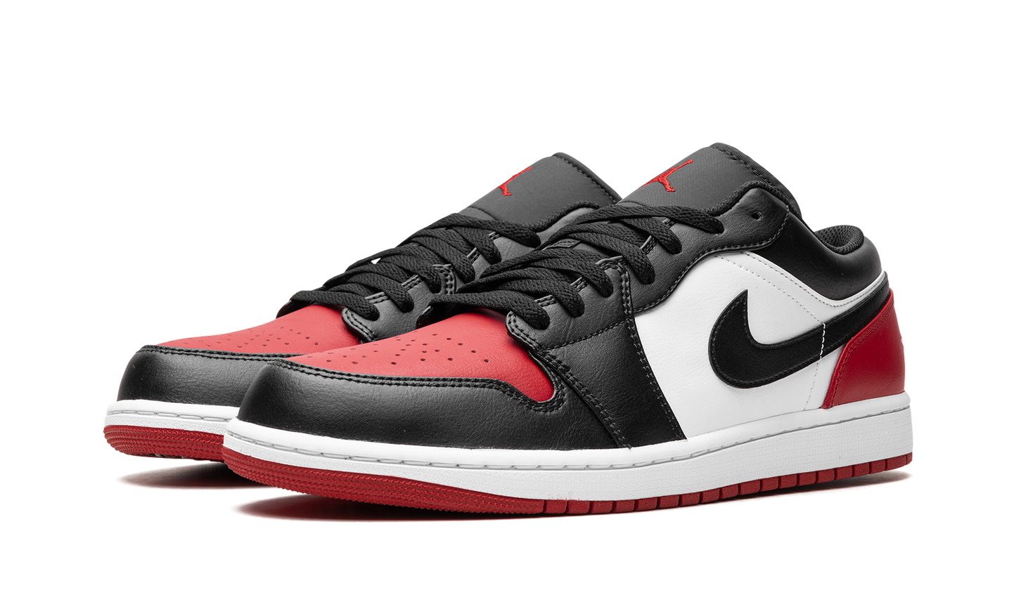 Air Jordan 1 Low Bred Toe 553558 161