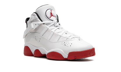 Jordan 6 Rings GS White University Red 323419 160