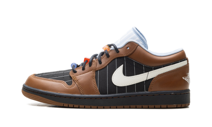 Air Jordan 1 Low SE Black Sail Light British Tan IR7560 010