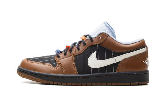 Air Jordan 1 Low SE Black Sail Light British Tan IR7560 010