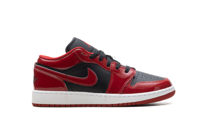 Air Jordan 1 Low SE GS Patent Bred HV4396 006