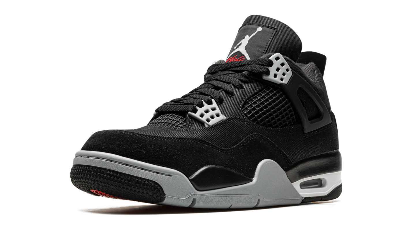 Air Jordan 4 Black Canvas DH7138 006