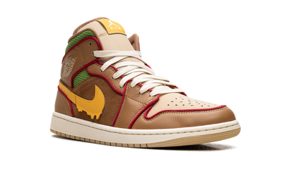 Jordan 1 Mid SE Cheeseburger IB7403 224