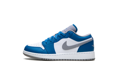 Air Jordan 1 Low GS True Blue 553560 412