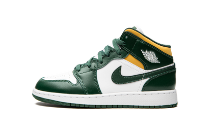 Air Jordan 1 Mid GS Sonics 554725 371