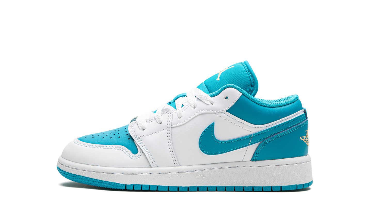Air Jordan 1 Low GS Aquatone 553560 174