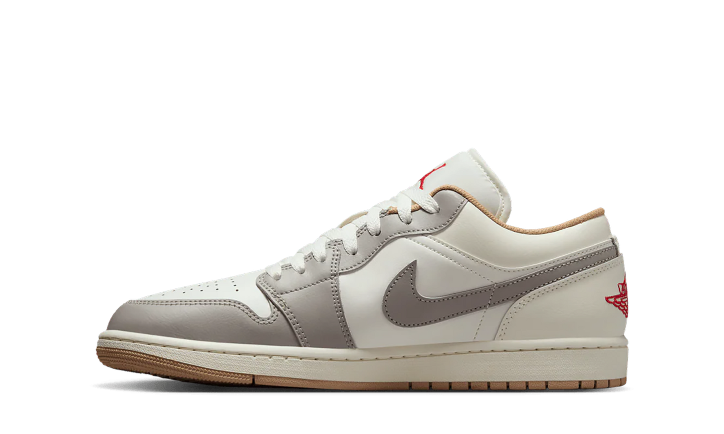 Air Jordan 1 Low Sail College Grey 553558 169