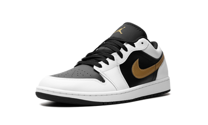 Air Jordan 1 Low Gold Swoosh 553558 172