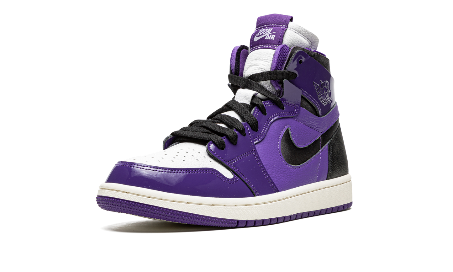 AIR JORDAN 1 HIGH ZOOM CMFT WMNS Purple Patent CT0979 505