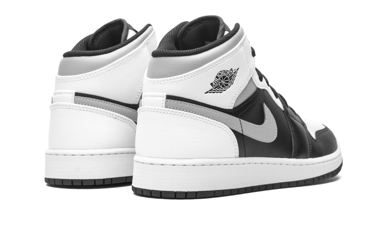 Air Jordan 1 Mid GS White Shadow 554725 073