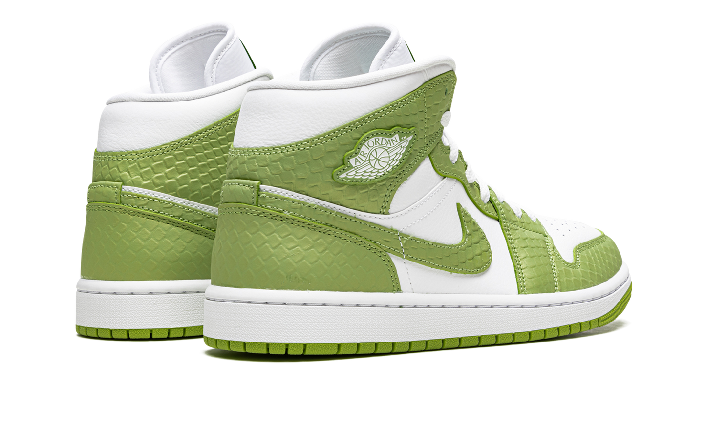 AIR JORDAN 1 MID SE WMNS Green Python DV2959 113