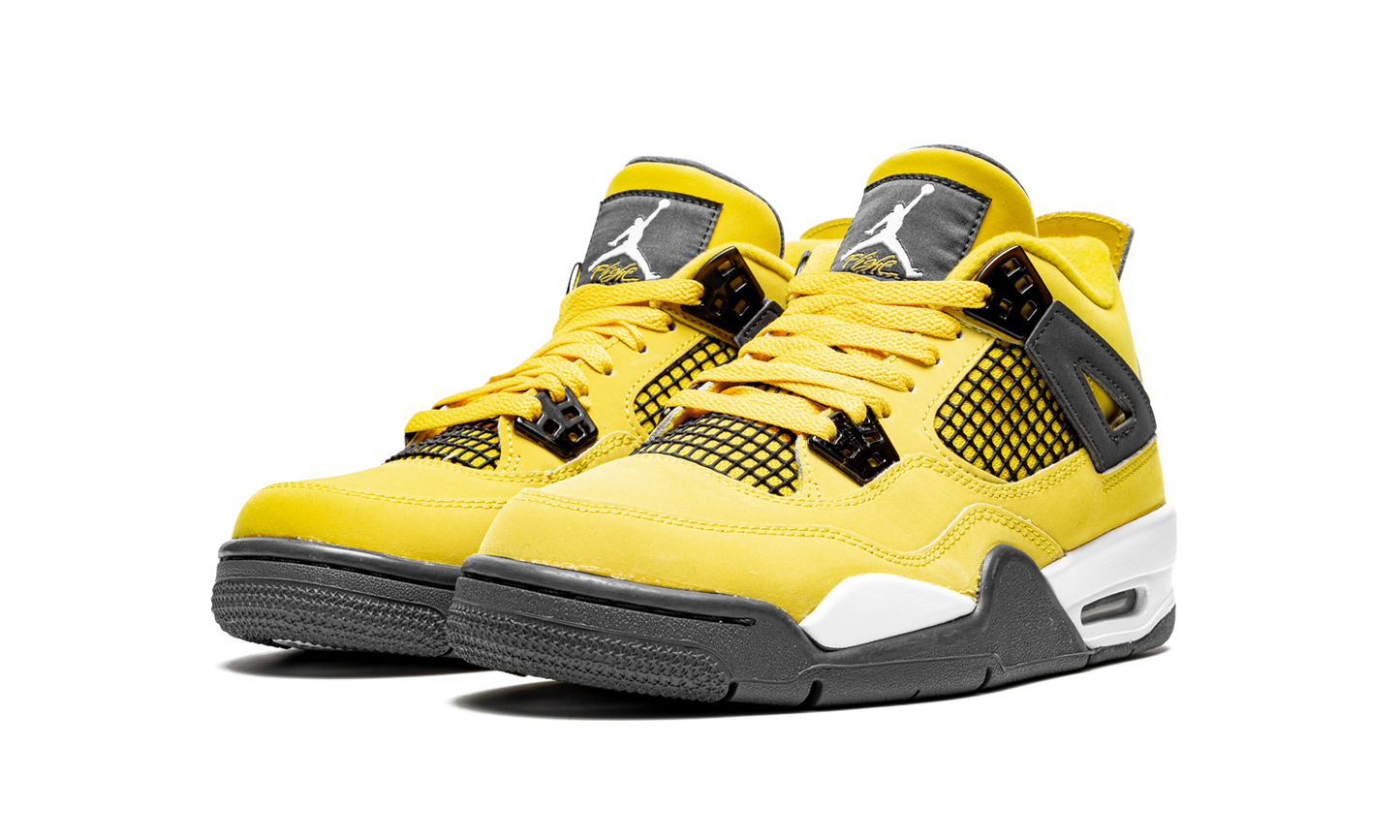 Air Jordan 4 Retro GS Lightning 2021 408452 700