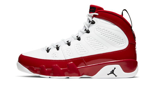 Air Jordan 9 White/Red/Black 302370 160